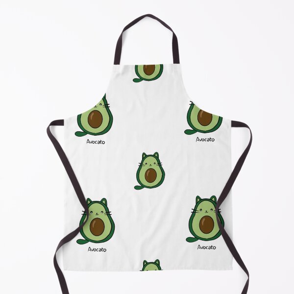 Item preview, Cute Avocato Pattern - Kawaii Avocado Cat Pun Art designed and sold by LYAN-STORE.