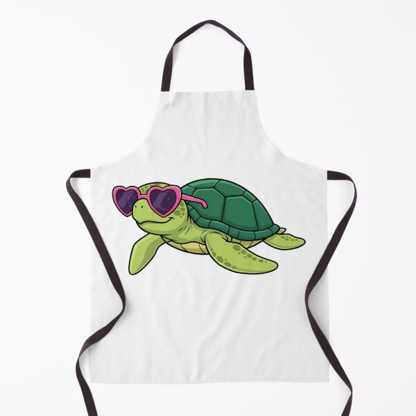 Item preview, Cute Turtle Wearing Heart Sunglasses designed and sold by k3rstman1.