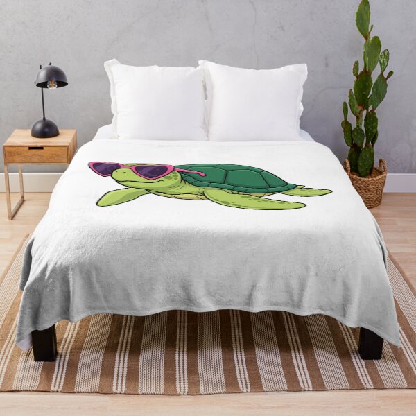 Item preview, Cute Turtle Wearing Heart Sunglasses designed and sold by k3rstman1.