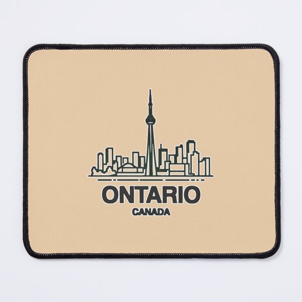 Item preview, Ontario – Toronto Skyline Minimal Line Art designed and sold by Timeless Design.