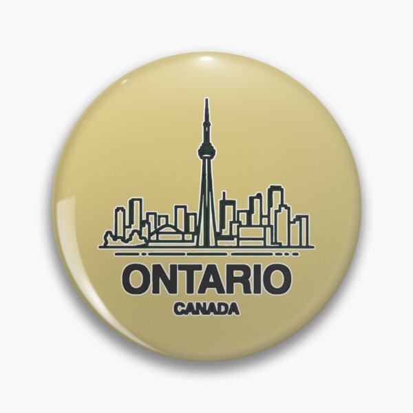 Item preview, Ontario – Toronto Skyline Minimal Line Art designed and sold by Timeless Design.