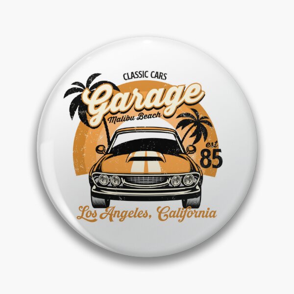 Item preview, Garage Classic Cars – Malibu Beach Los Angeles California 85 designed and sold by MuninosShop.