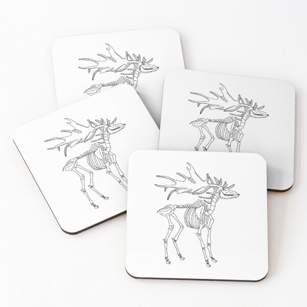 Item preview, Irish Elk Megaloceros Skeleton designed and sold by ebxkdvfl69.