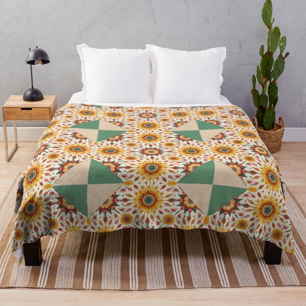 Item preview, Golden bloom mosaic designed and sold by Tisunigo.