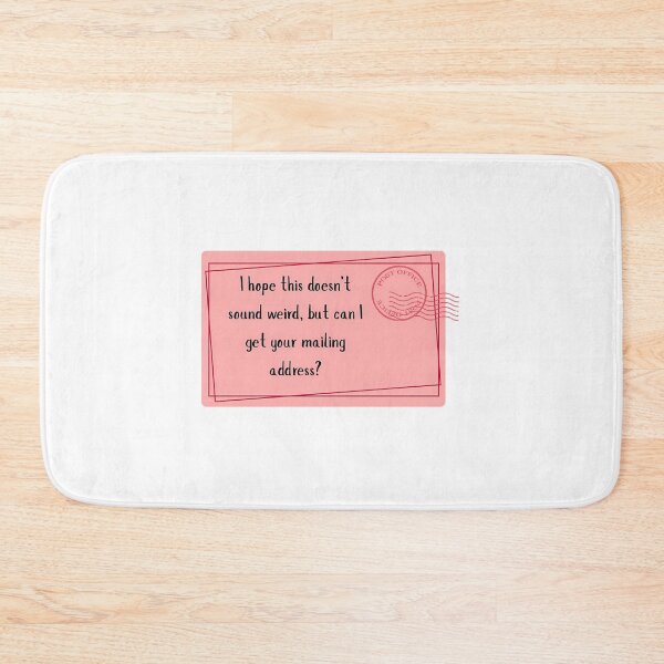Item preview, Snail Mail Mailing Address Text designed and sold by ebxkdvfl69.