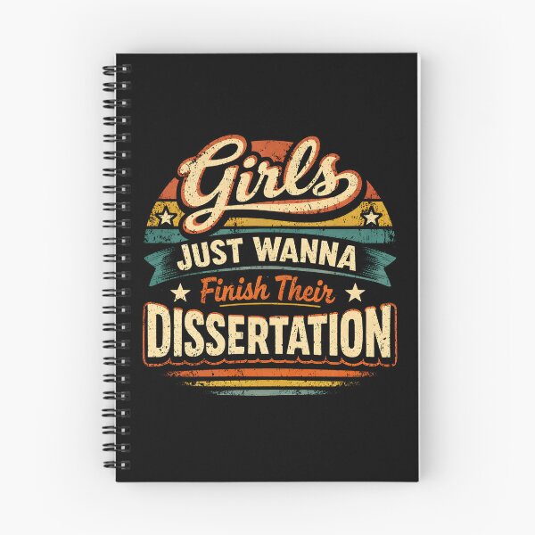 Item preview, Girls Just Wanna Finish Their Dissertation designed and sold by DemureArtsy.