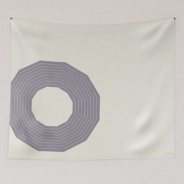 Item preview, kay bearman from the purple series 1972 - Frank Stella designed and sold by nebelimr.