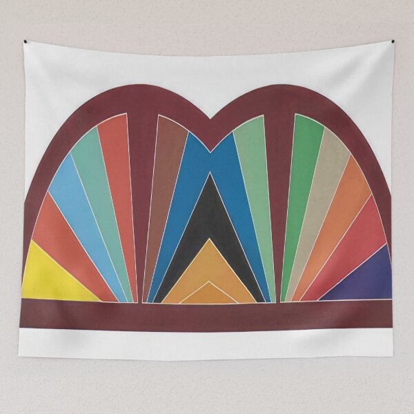 Item preview, khurasan gate iii 1968 - Frank Stella designed and sold by nebelimr.