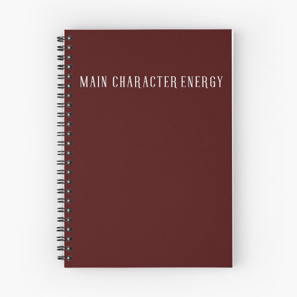 Item preview, Main Character Energy – Motivational Typography Quote designed and sold by annacreatescute.