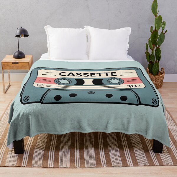 Item preview, Retro Cassette Tape – Minimal 90s Music Wall Art designed and sold by Glitchart66.