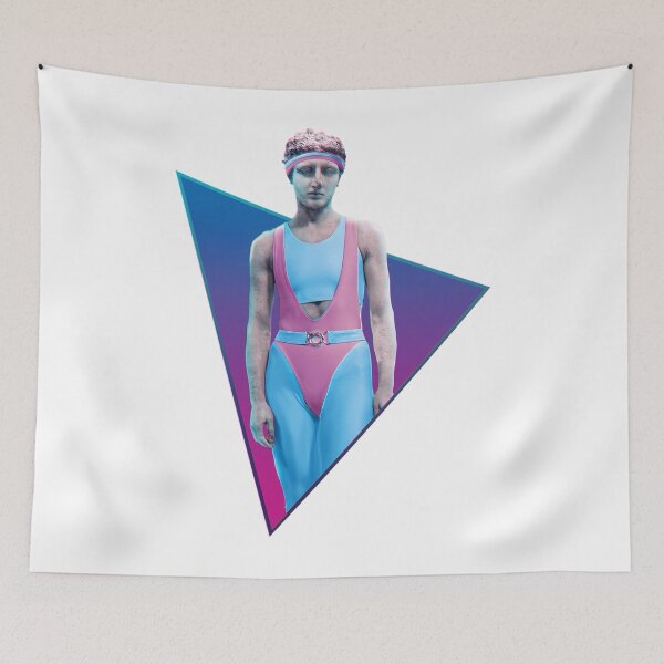 Item preview, Vaporwave Greek Statue Workout 80s designed and sold by ebxkdvfl69.