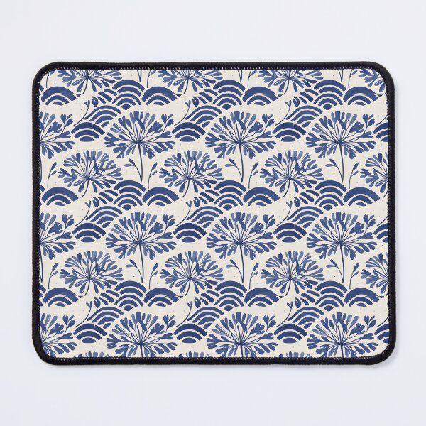 Item preview, Japanese Textile Agapanthus Pattern designed and sold by HOMETOWN86.