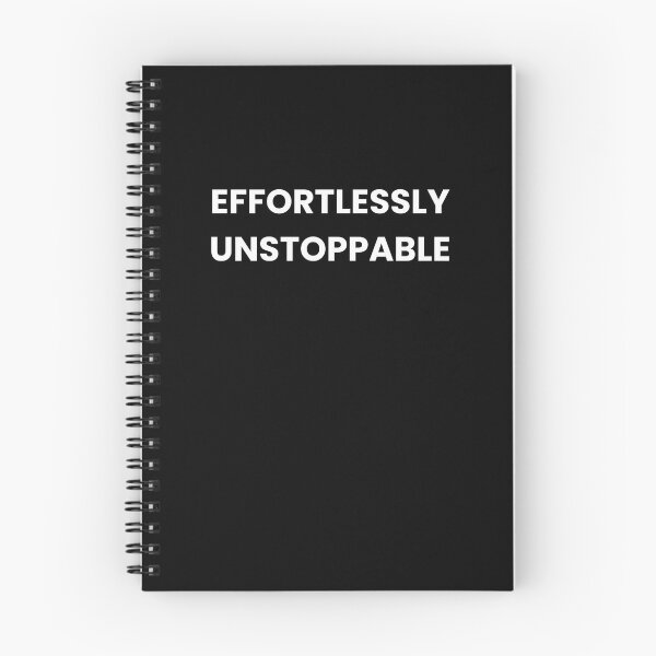 Item preview, Effortlessly Unstoppable – Confident Woman Quote Typography designed and sold by annacreatescute.