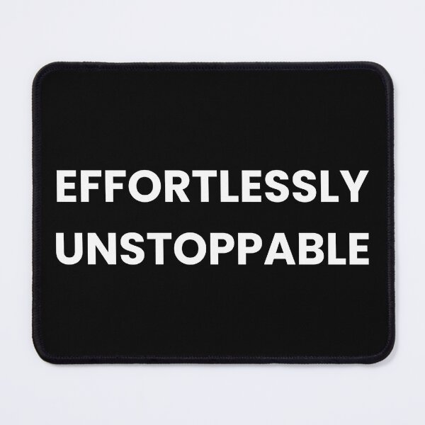 Item preview, Effortlessly Unstoppable – Confident Woman Quote Typography designed and sold by annacreatescute.