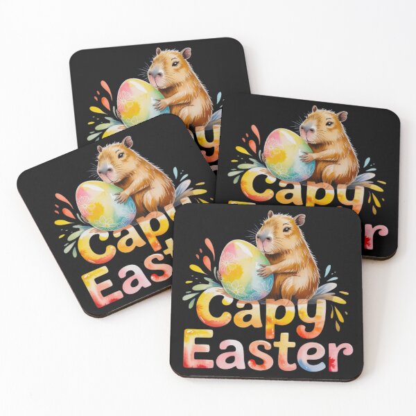 Artikelvorschau, Niedliches Capy Ostern entworfen und verkauft von FurrFunPrints.