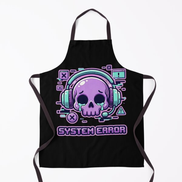 Item preview, System Error – Funny Gamer Skeleton Glitch Design for Tech Lovers and Overthinkers designed and sold by laggy-soul-0.