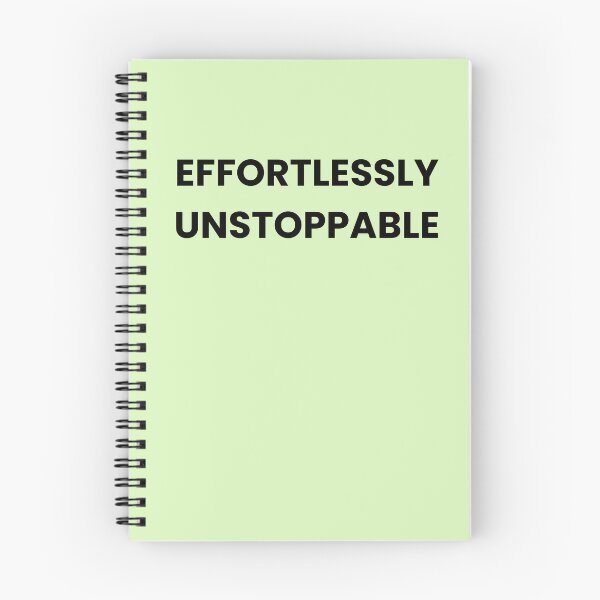 Item preview, Effortlessly Unstoppable – Confident Woman Quote Typography designed and sold by annacreatescute.