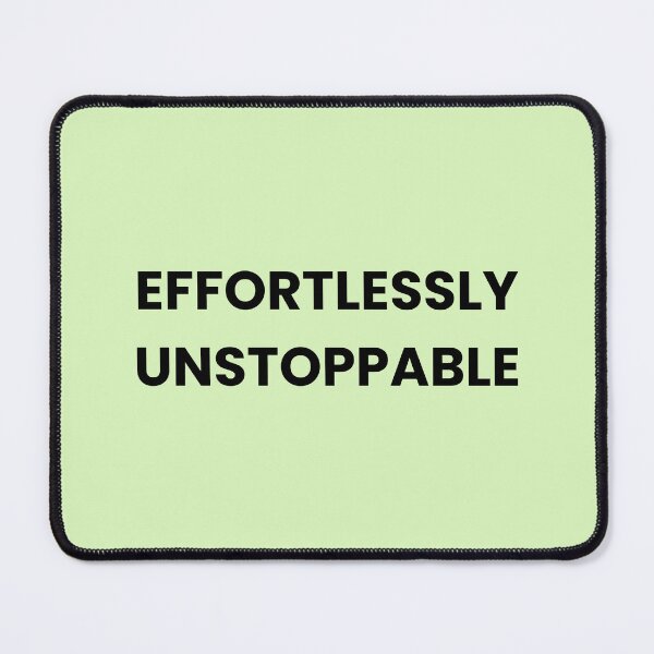 Item preview, Effortlessly Unstoppable – Confident Woman Quote Typography designed and sold by annacreatescute.