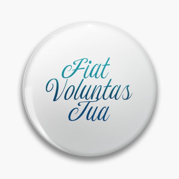 Item preview, Fiat Voluntas Tua Latin Thy Will Be Done designed and sold by ebxkdvfl69.