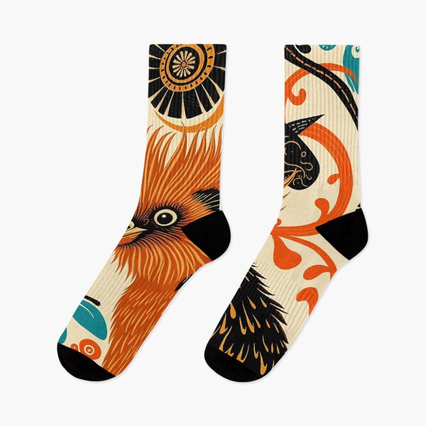 Item preview, Vibrant Bird with Ornate Feathers designed and sold by cuprum.