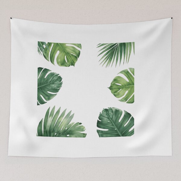 Item preview, Diseño botánico de hojas de monstera tropical designed and sold by CheersTOGETHER.