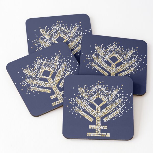 Item preview, "The Golden Pixel Tree: Eternal Roots designed and sold by codex antique.