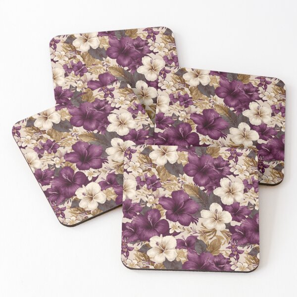 Item preview, Bold Tropical Flower Print  - Birth Flower Pattern  - Gift Sets For Women designed and sold by RoyalStarsPatts.