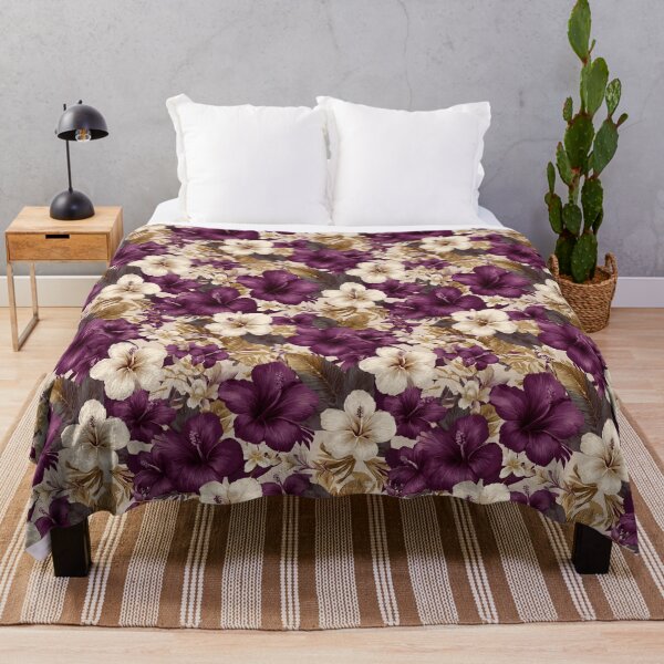 Item preview, Bold Tropical Flower Print - Birth Flower Pattern - Gift Sets For Women designed and sold by RoyalStarsPatts.