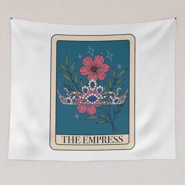 Item preview, The Belgian Sapphire Tiara Tarot Card designed and sold by FreeOrca.