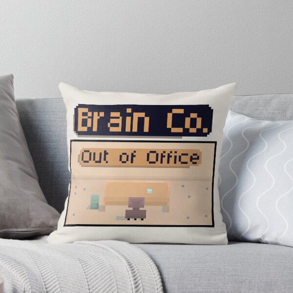 Item preview, Brain Co. – Out of Office | Retro Pixel Art Burnout Humor Design designed and sold by BitBrewStudio.