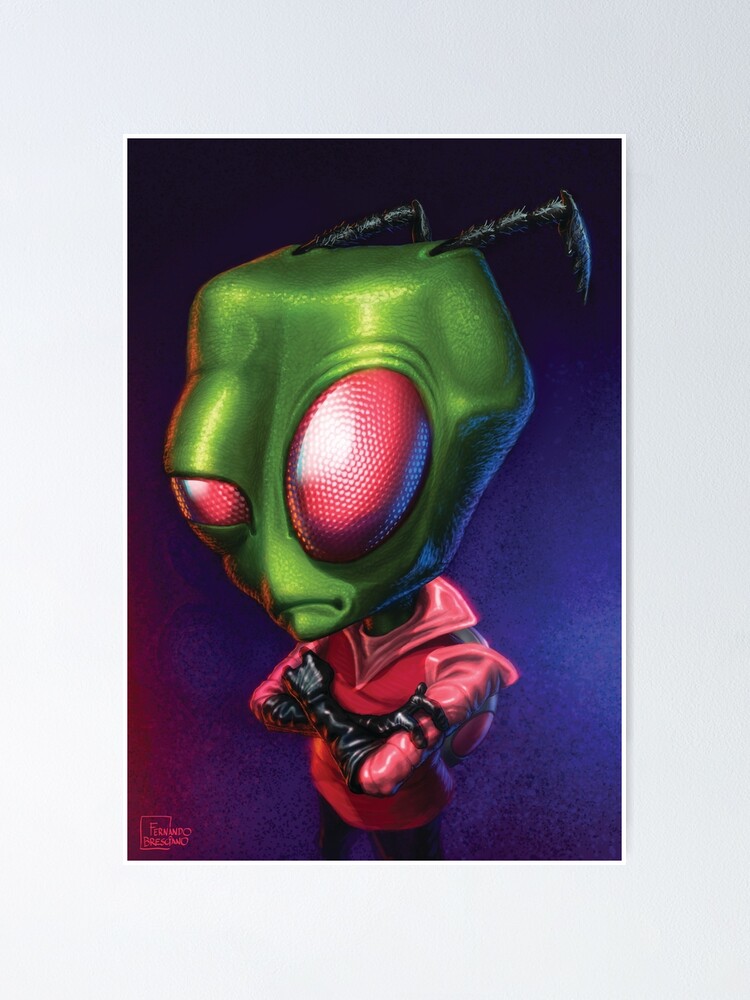 Alternate view of Invader Zim Poster