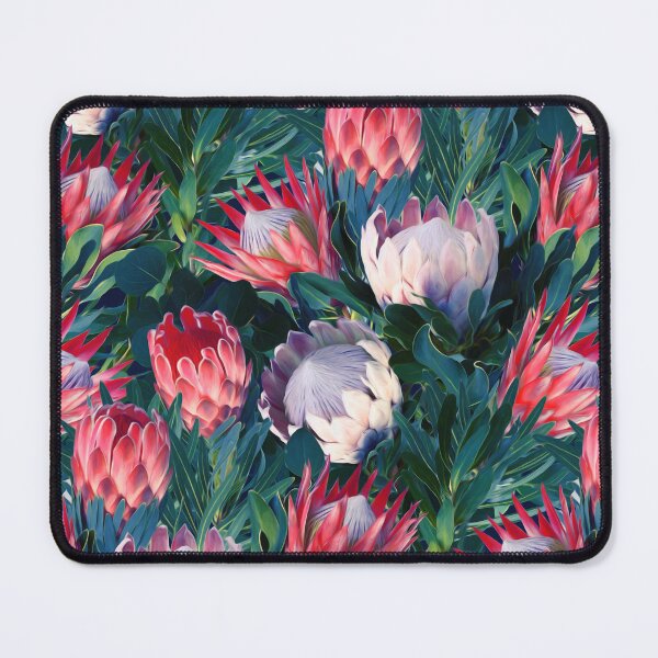 Item preview, Lush Protea Botanical with Blue Green Leaves designed and sold by micklyn.
