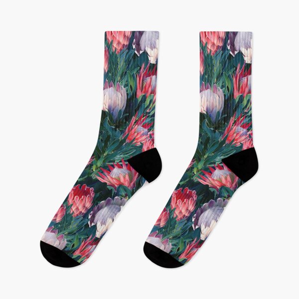 Item preview, Lush Protea Botanical with Blue Green Leaves designed and sold by micklyn.