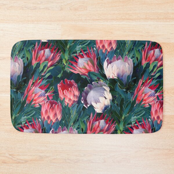 Item preview, Lush Protea Botanical with Blue Green Leaves designed and sold by micklyn.