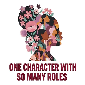Artwork thumbnail, One Character With So Many Roles by Thread&Fable