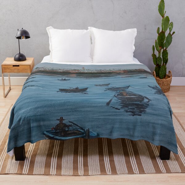 Item preview, Salé Marina Reflections – Moroccan Coastal Boats designed and sold by Majnon8bp.