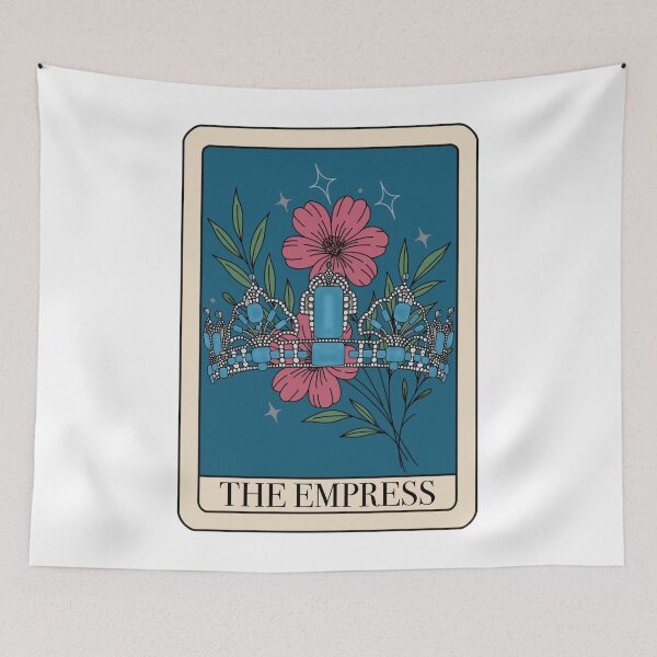 Item preview, Brazillian Aquamarine Tiara Tarot Card designed and sold by FreeOrca.