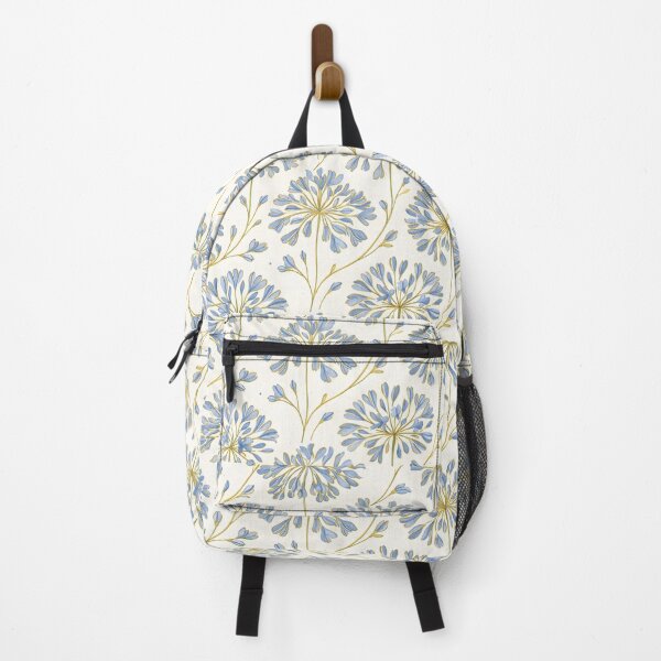 Item preview, Gold Line Accent Agapanthus Pattern designed and sold by HOMETOWN86.