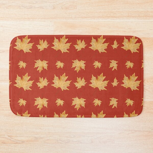 Item preview, Autumn Maple Leaf Seamless Pattern designed and sold by Teenidesign .