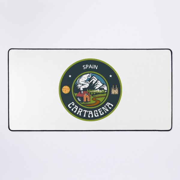 Item preview, Cartagena Spain | Green Travel Emblem designed and sold by World Designs.