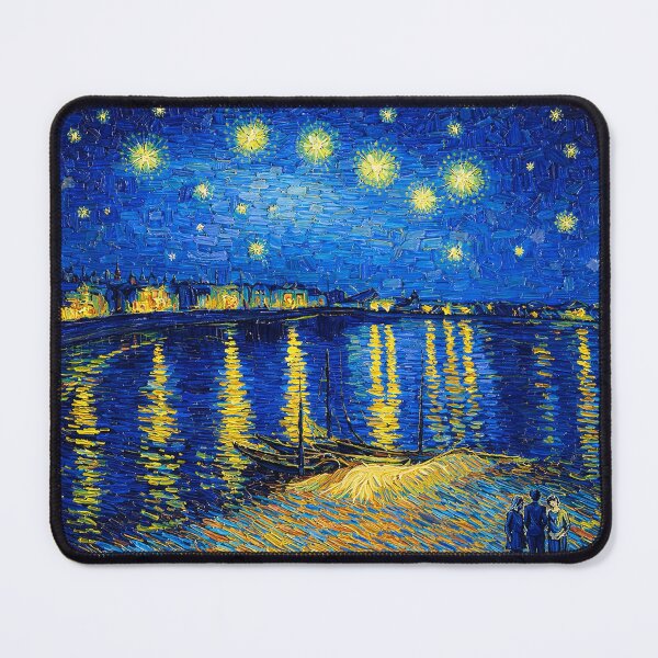 Item preview, Vincent van Gogh Starry night over the Rhone Remastered designed and sold by LuluLeb.