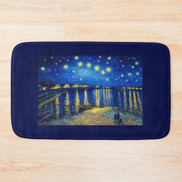 Item preview, Vincent van Gogh Starry night over the Rhone Remastered designed and sold by LuluLeb.