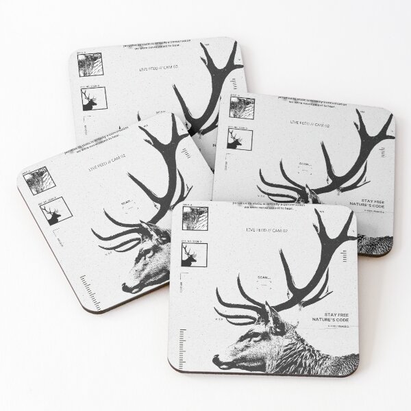 Item preview, Wild Echoes — monochrome conceptual poster designed and sold by pollysann.