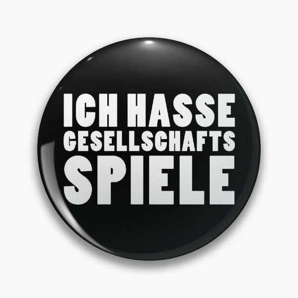 Artikelvorschau, ICH HASSE GESELLSCHAFTSSPIELE entworfen und verkauft von Carl's Clothing.