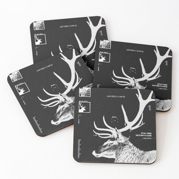 Item preview, Wild Echoes — monochrome conceptual poster designed and sold by pollysann.