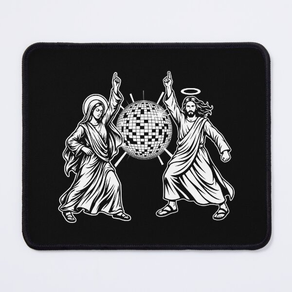 Item preview, Mary and Jesus Disco Dance Satire designed and sold by WAMTEES.