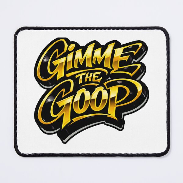 Item preview, Gimme the Goop ARC Raiders Meme T-Shirt | Goop Hunter Gamer Tee Black & Gold designed and sold by AIGamingDesigns.