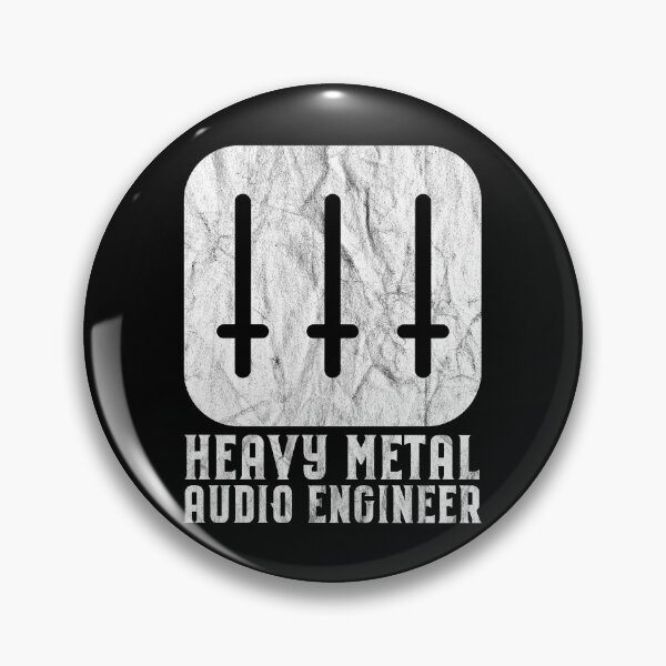 Item preview, Heavy Metal Audio Engineer Distressed designed and sold by Carl's Clothing.