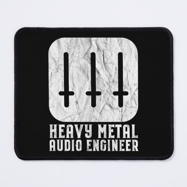 Item preview, Heavy Metal Audio Engineer Distressed designed and sold by Carl's Clothing.