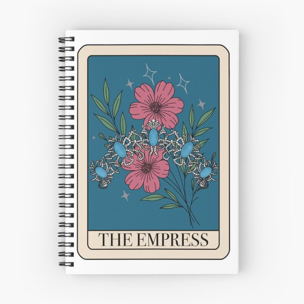 Item preview, Aquamarine Ribbon Tiara Flowers Tarot Card designed and sold by FreeOrca.